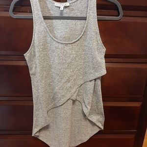 Express crop Hi lo tank.